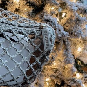 Chanel toiletry bag w/ free Cartier & Maison perfume samples